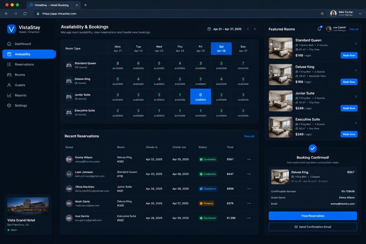 SwiftBook — Web Application